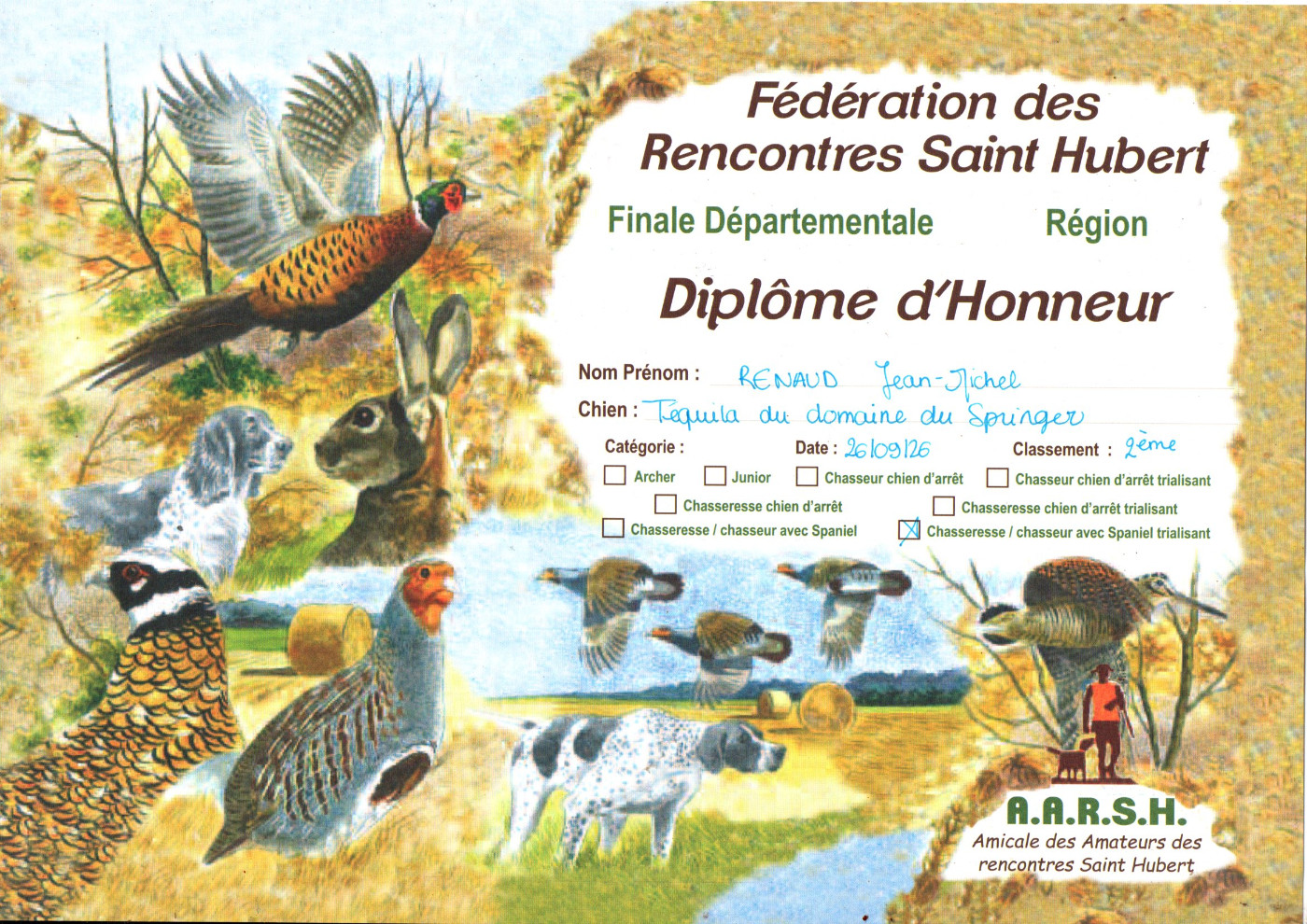 final departemental st hubert